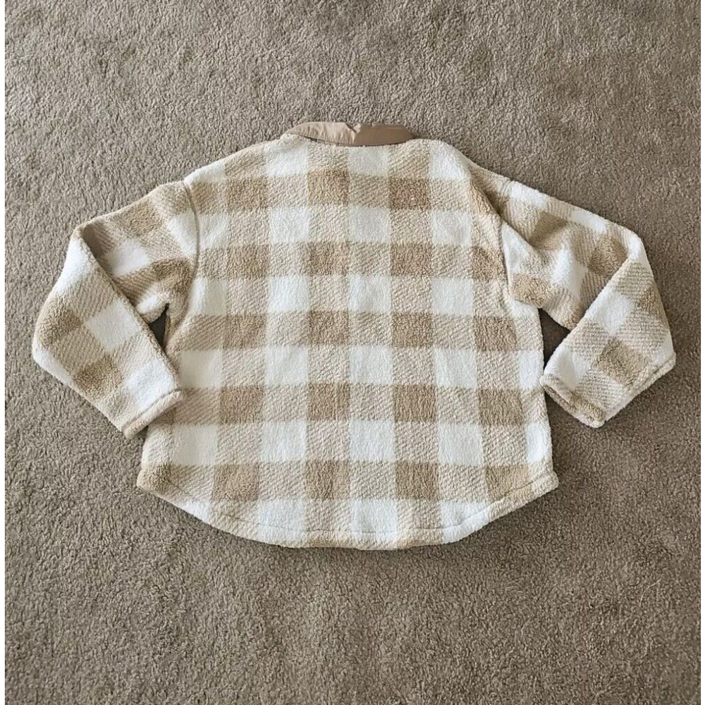 Columbia Women's West Bend Fuzzy Shirt Jacket Sand XL - Picture 4 of 4